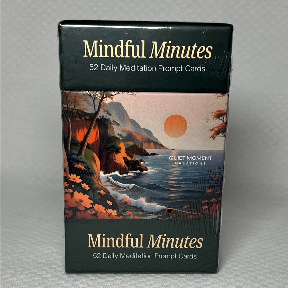 Mindful Minutes 52 Daily Meditation Prompt Cards